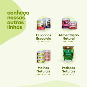 Alimentação Natural para Cães sabor Caçarolinha de Carne