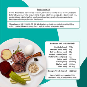 イラムオーガニックティー400g スペシャルティー400g Alimentação Natural para Gatos sabor Cordeiro – Pet Delícia