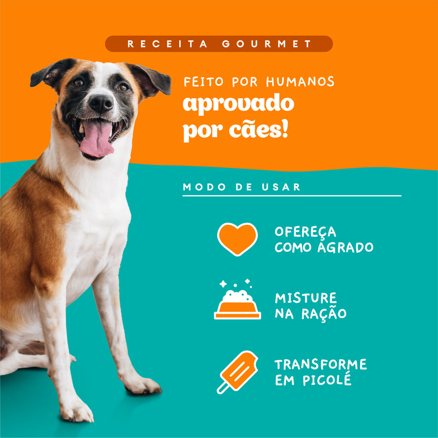 Caixa Sachê Natural Pet Delícia Ragu de Frango com Legumes para Cães