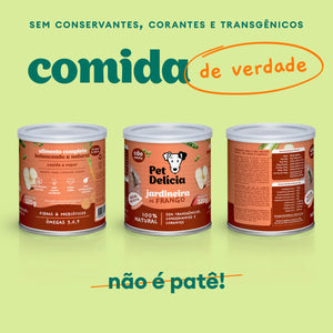 Alimentação Natural para Cães sabor Jardineira de Frango