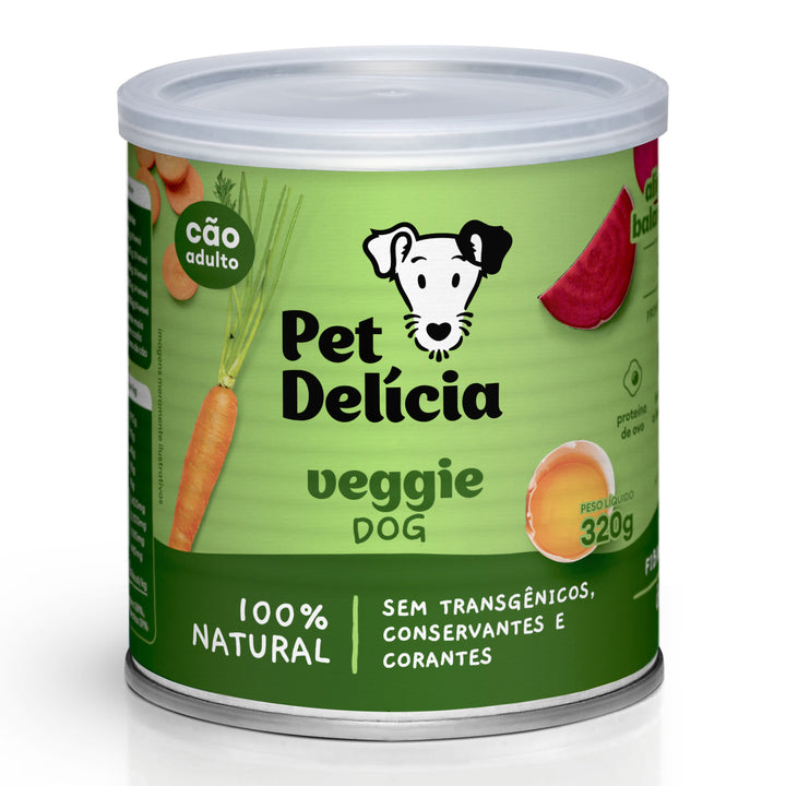 Alimentação Natural Veggie Dog para Cães