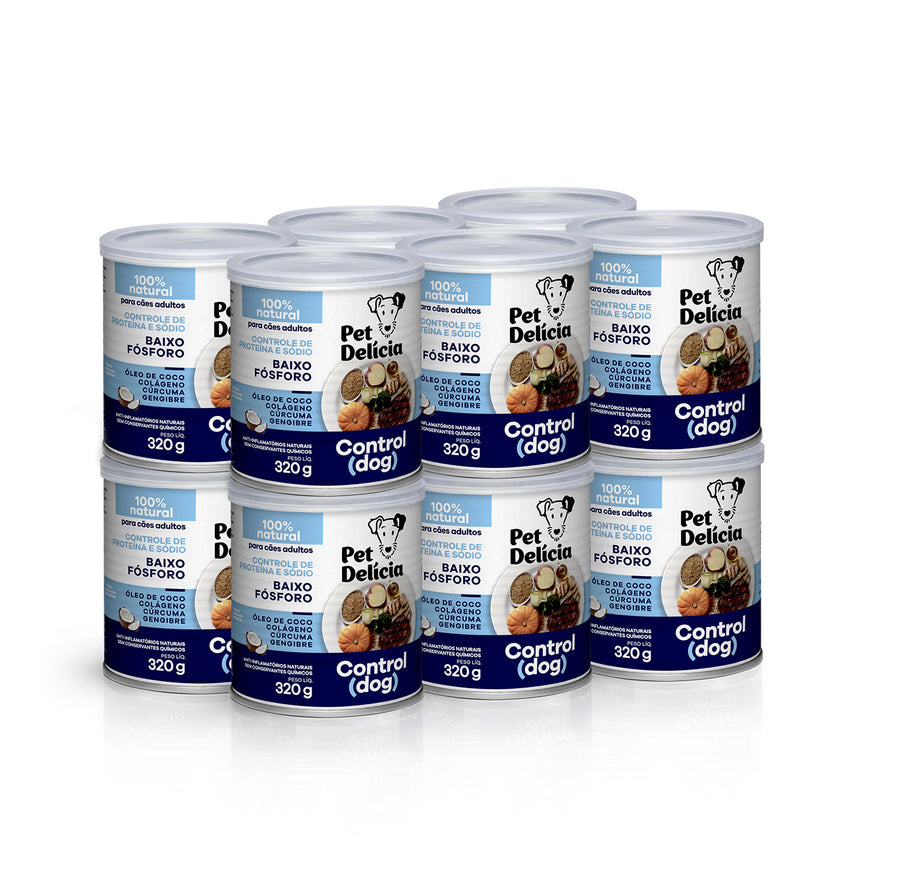 Alimentação Natural para Cães Control Dog