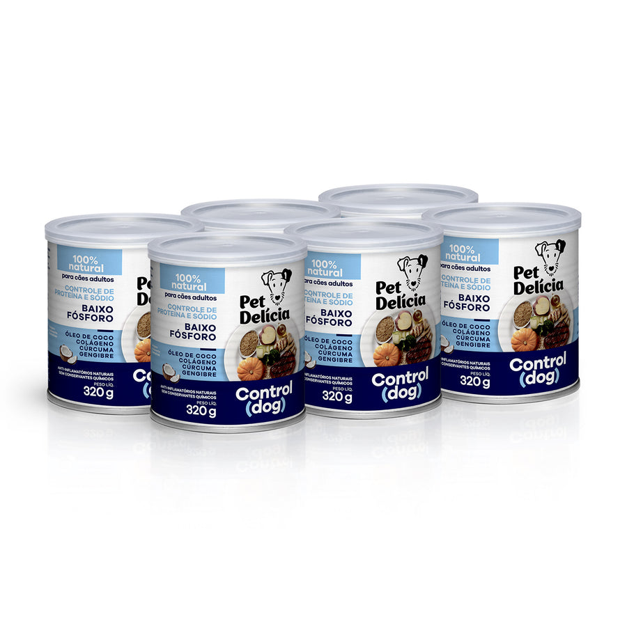 Alimentação Natural para Cães Control Dog