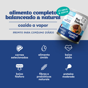 Alimentação Natural para Gatos Control Cat