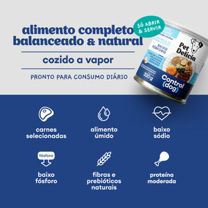 Alimentação Natural para Cães Control Dog