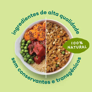 Alimentação Natural para Cães sabor Risotinho de Frango