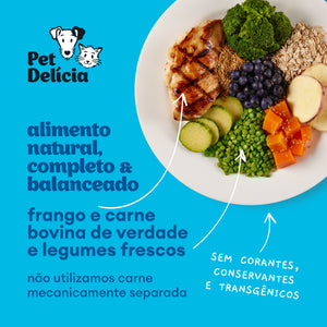 Alimentação Natural Low Carb para Cães