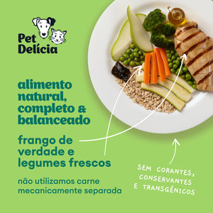 Alimentação Natural para Gatos sabor Maravilha de Frango