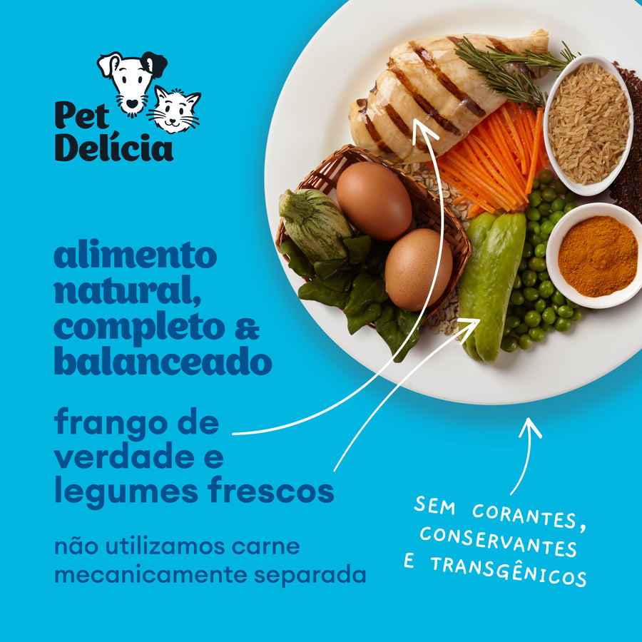 Alimentação Natural Sênior Gato