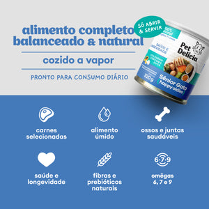 Alimentação Natural Sênior Gato