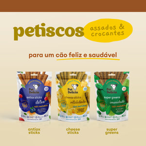 Petisco Antiox Sticks para Cachorros