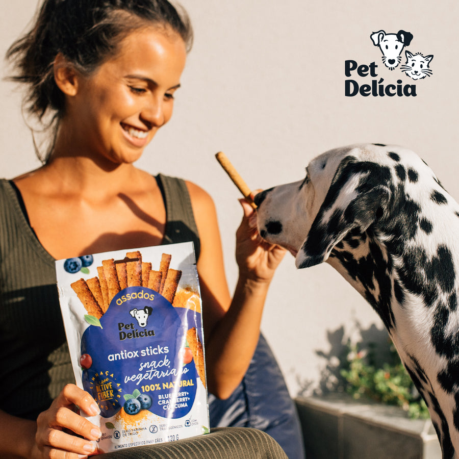 Petisco Antiox Sticks para Cachorros