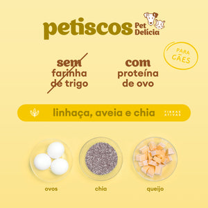 Petisco Cheese Sticks  para cachorros