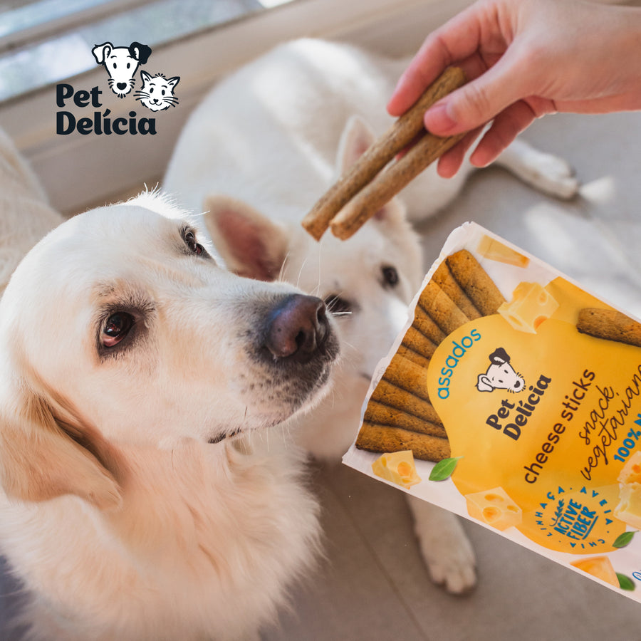 Petisco Cheese Sticks  para cachorros