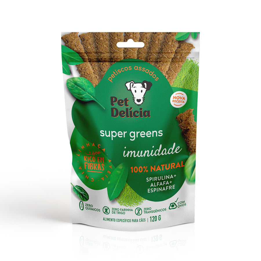 Petisco Super Greens para Cachorro